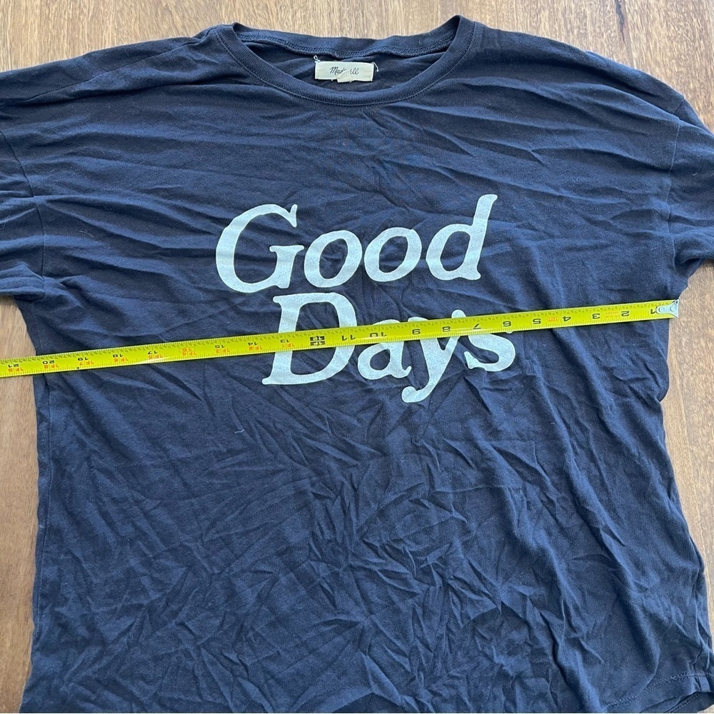 Madewell Good Days Black Long Sleeve Shirt View 5